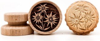 No. 140 Wooden Stamp Deeply Engraved, Gift, Toys, Stamp, Baking Flowers