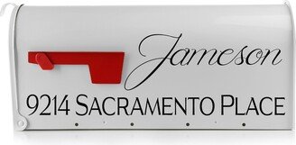 Mailbox Address Decal, Lettering, Sticker For Your Mailbox, The Jamison Mailbox Decal