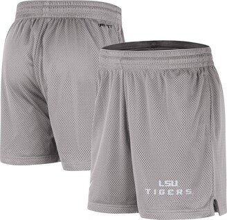 Men's Gray Lsu Tigers Mesh Performance Shorts