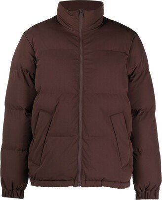 Funnel-Neck Puffer Jacket