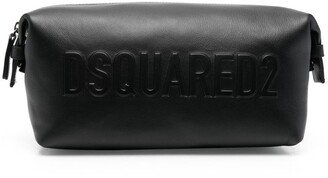 Logo-Embossed Wash Bag