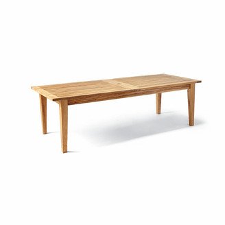 Classic Estate Expandable Dining Table in Natural Finish