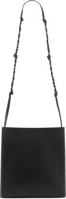 Logo Debossed Strapped Shoulder Bag