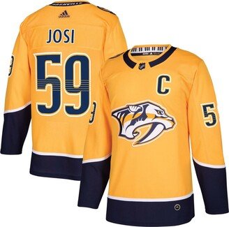 Men's Roman Josi Gold Nashville Predators Home Authentic Player Jersey