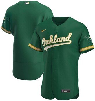 Men's Kelly Green Oakland Athletics Authentic Team Jersey