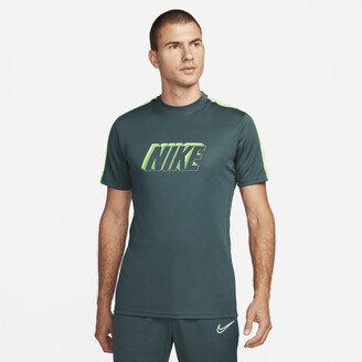 Men's Academy Dri-FIT Short-Sleeve Soccer Top in Green