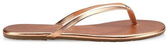 Shadows Metallic Flip Flops