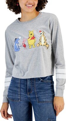 Juniors' Winnie The Pooh Graphic Long-Sleeve T-Shirt