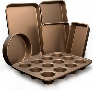 6 Piece Nonstick Bakeware Set-Highest-Quality Baking Sheets