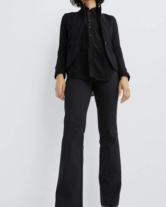 Simone Cotton Flare Slim Fit Pant