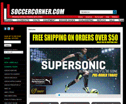 SoccerCorner.com Promo Codes & Coupons