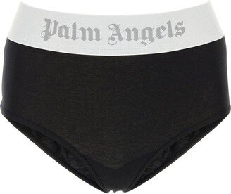 High Waist Logo Waistband Briefs