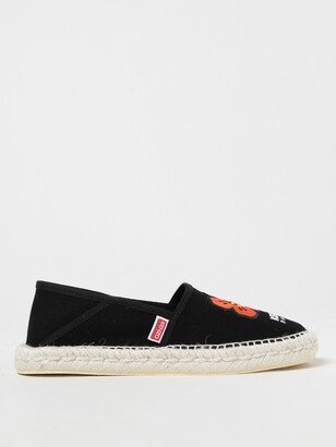 Flower espadrilles in canvas with embroidered logo-AA