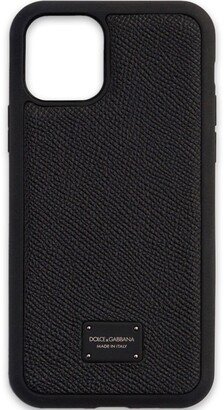 iPhone 11 Pro logo-plaque case