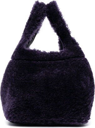 Furrissima shearling bucket bag