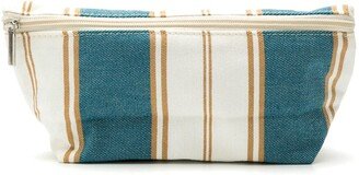 Striped Make Up Bag-AA