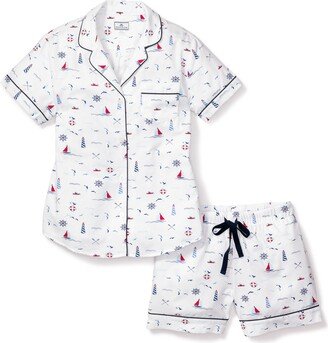 Sail Away Cotton Short Pajamas