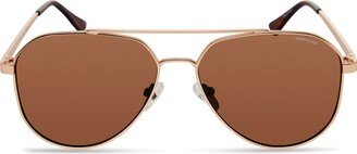 59mm Aviator Sunglasses-AB