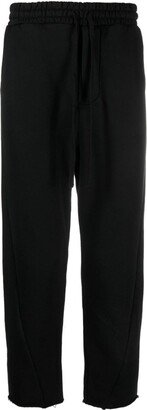 Mid-Rise Cropped Track Pants