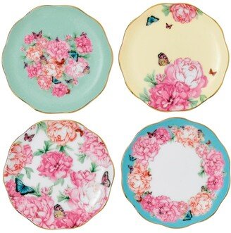 Miranda Kerr for Royal Albert Mixed Pattern Tidbit Plates, Set of 4