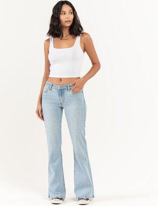 RSQ Womens Low Rise Flare Jeans-AA