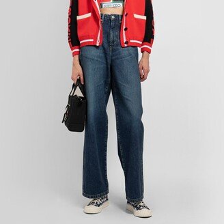 Kenzo By Nigo Woman Blue Jeans-AA