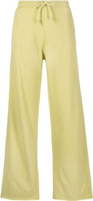 Organic Cotton Wide-Leg Track Pants