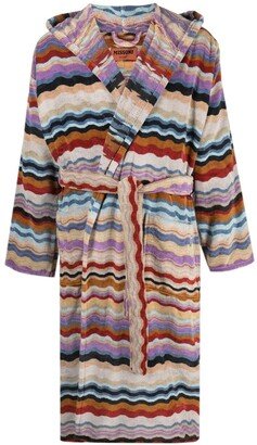 Bonnie zig-zag pattern robe