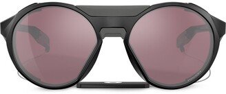 Oversized Round Frame Sunglasses-AA