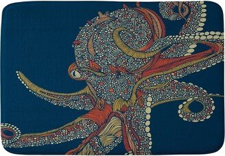 Valentina Ramos Azzuli Octopus Cushion Bath Mat (36x24) Blue