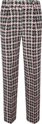 Wide Leg Tweed Trousers-AC