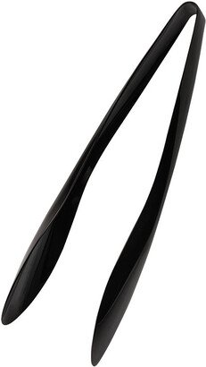 Black Tempo Noir Mirror Finished Tongs, 12 Inch