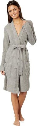 CozyChic(r) Lite Ribbed Robe (Dove Gray) Women's Robe