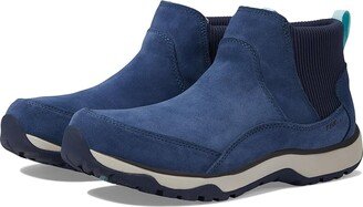 Snow Sneaker 5 Ankle Boot Water Resistant Insulated Pull-On (Bright Mariner/Classic Navy) Women's Boots