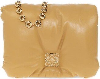 Goya Puffer Chained Shoulder Bag-AA