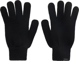 Black Cashmere Gloves-AA