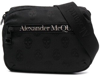 Logo-Print Belt Bag-AO