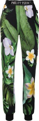 Hawaii-print trackpants