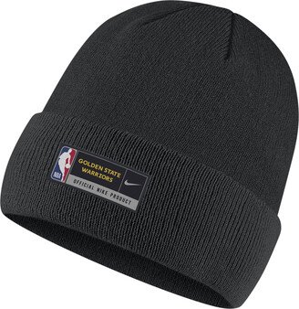 Golden State Warriors Men's NBA Cuffed Beanie in Black