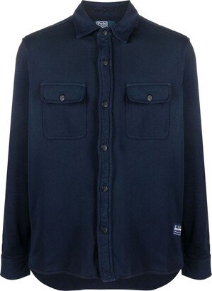 Long-Sleeve Cotton Shirt-AO