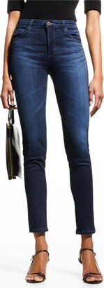 Prima Ankle Mid-Rise Cigarette Jeans