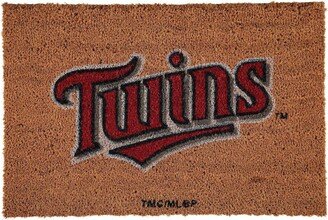 Memory Company Minnesota Twins Logo 20'' x 30'' Coir Doormat