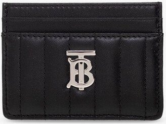 Card Case With Logo - Black-AB