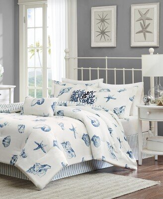 Beach House Reversible 4-Pc. Comforter Set, Queen