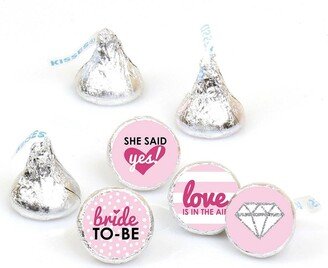 Big Dot Of Happiness Bride-To-Be - Bachelorette Party Round Candy Sticker Favors (1 sheet of 108)