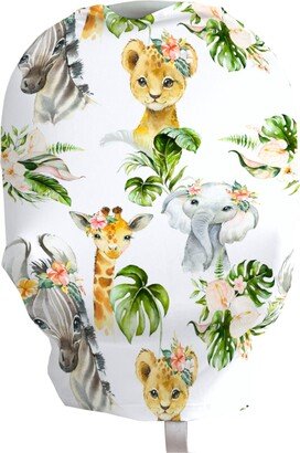 Honey Lemonade Multifunctional Nursing Cover Carseat Cover - Africa Animals