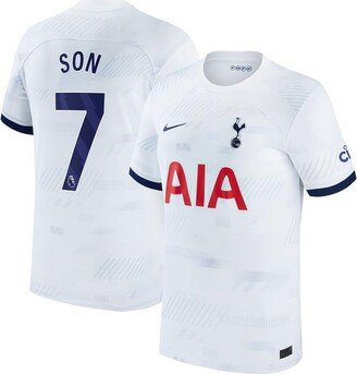 Men's Son Heung-min White Tottenham Hotspur Home 2023/24 Replica Player Jersey