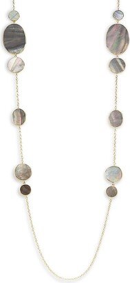 Polished Rock Candy Hero 18K Yellow Gold & Shell Necklace