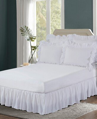 Bed Maker's Magic Skirt Ruffled Twin Bed Skirt