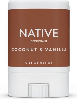 Coconut & Vanilla Mini Deodorant for Women - Trial Size - 0.35oz